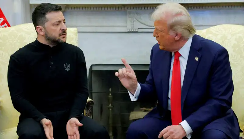 Trump'tan Şok Açıklama: Zelenski'ye İstihbarat Yasağı!