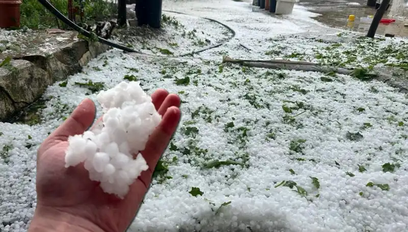 Haziran'da Yaşanan Beklenmedik Dolu Felaketi Türkiye'yi Beyaza Bürüdü