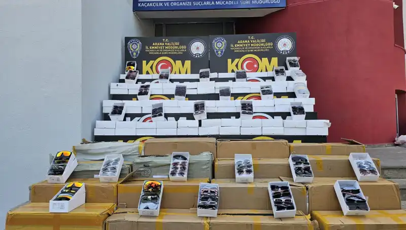Adana'da Rekor Sayıda Kaçak Güneş Gözlüğü Ele Geçirildi: İşin Sırrı Ne?