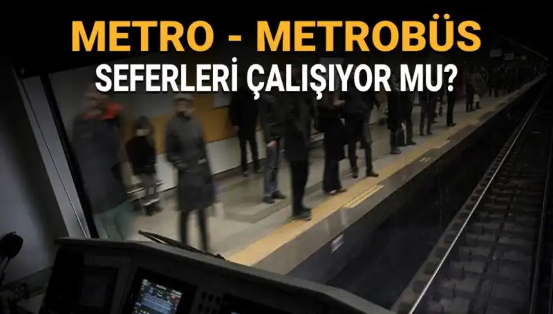 İstanbul Ulaşımında Son Gelişmeler: Metrobüs ve Metro Çalışıyor mu?