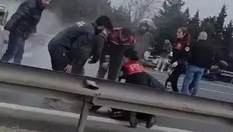 TEM Otoyolu’nda Zincirleme Kaza: Dört Polis ve Bir Civardan Yaralılar