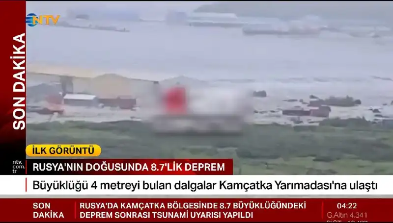 Kamçatka Kıyılarında İlk Tsunami Dalgaları: Uzmanlardan Korkutucu Uyarılar