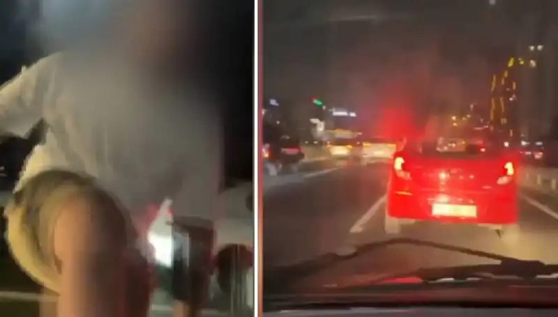 Trajik Kaza Anları: Trafik Magandası Kamerada!