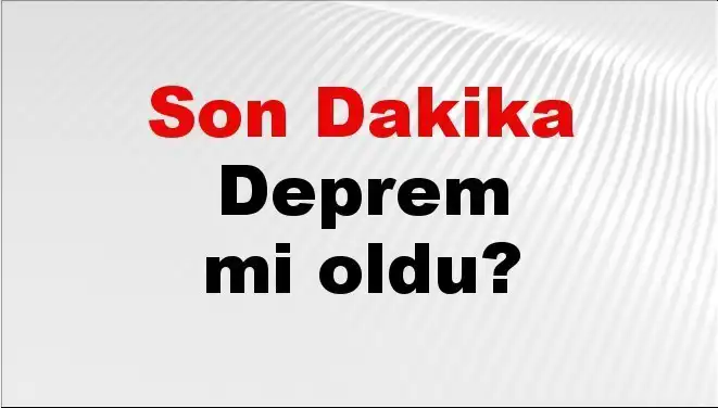 İzmir’de Beklenmedik Deprem: Son Gelişmeler ve Detaylar