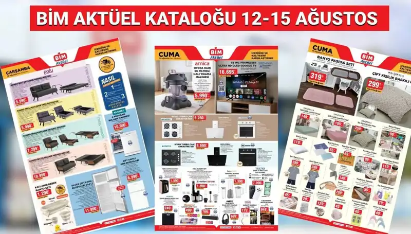 BİM’de Yaz Sonu Fırsatları: Termos, Drone ve Daha Fazlası!