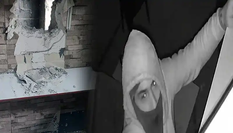 Duvarı Kırarak Evi Soyan Hırsız, 650 Bin Lira Değerindeki Eşyaları Götürdü!