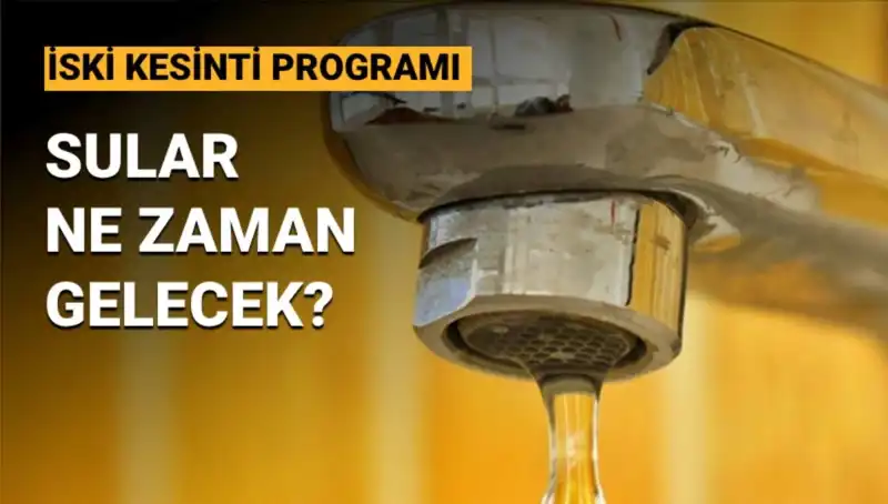 İSKİ Su Kesintisi: 14 Mayıs'ta Üsküdar ve Ümraniye'deki Suları Etkileyen Program