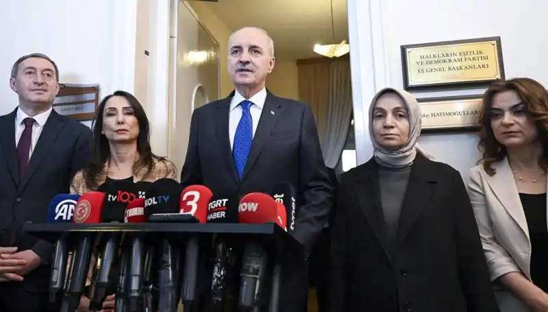 Numan Kurtulmuş, Siyasi Partilerle Görüşmelerine Başladı