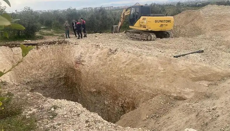 İzinsiz Kazıya Son! Dört Kişi Gözaltına Alındı