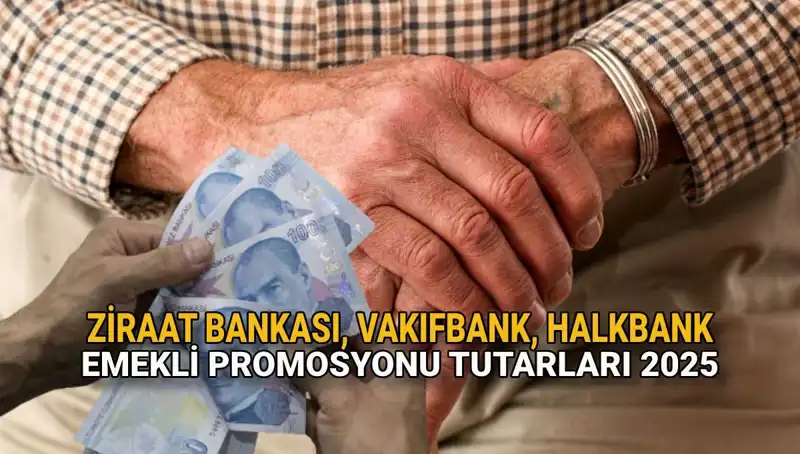 2025 Emekli Promosyonları: Ziraat, Vakıfbank ve Halkbank'tan Şaşırtan Teklifler!