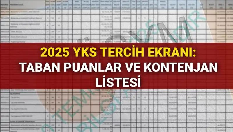 YKS Tercihleri Başladı: 2025 Üniversite Tercih Süreci ve Detayları