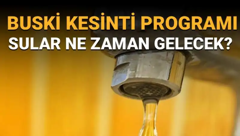 Bursa Nilüfer'de Su Kesintileri ve Suların Ne Zaman Geleceği